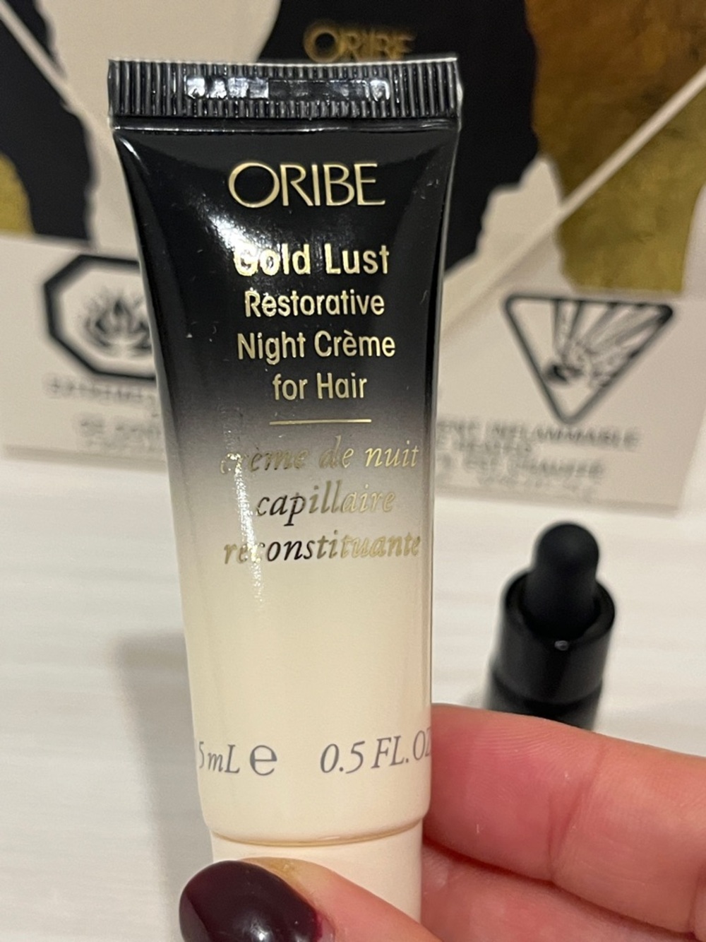 Oribe Gold Lust 3-pc Hair Care Repair Oil Heat Protect Set New in Box GWP - Picture 4 of 6